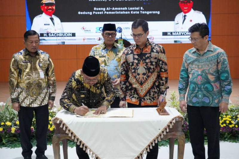 Komitmen Tingkatkan Kualitas ASN, Pemkot Tangerang Gandeng Kampus Ternama
