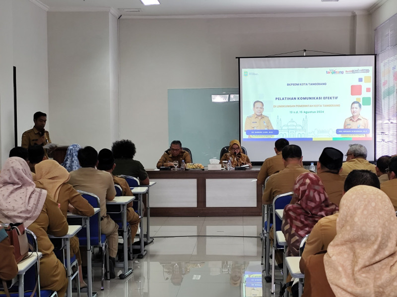 Pelatihan Komunikasi Efektif di Lingkungan Pemerintah Kota Tangerang