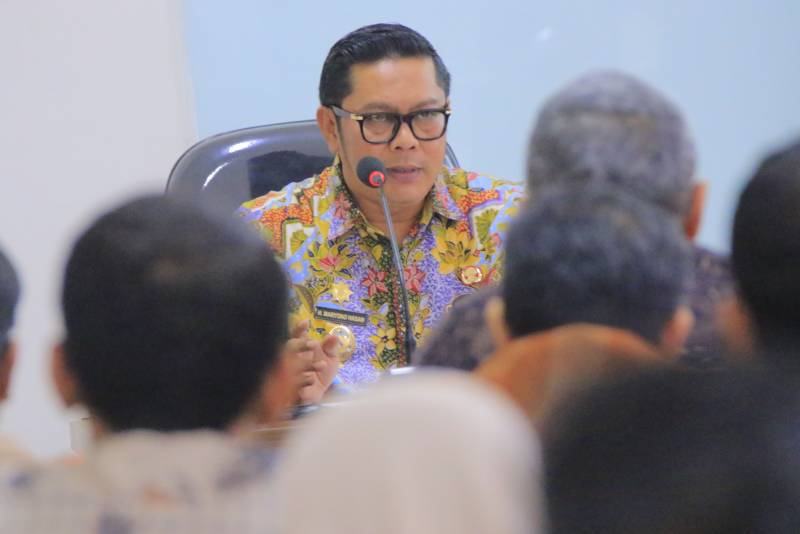 Tingkatkan Pelayanan Publik, Maryono Uji Peserta Pelatihan Mentoring