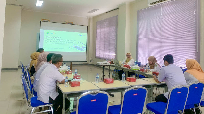BKPSDM Kabupaten Karawang Lakukan Kunjungan Konsultasi ke Kota Tangerang Terkait Penyusunan AKPK